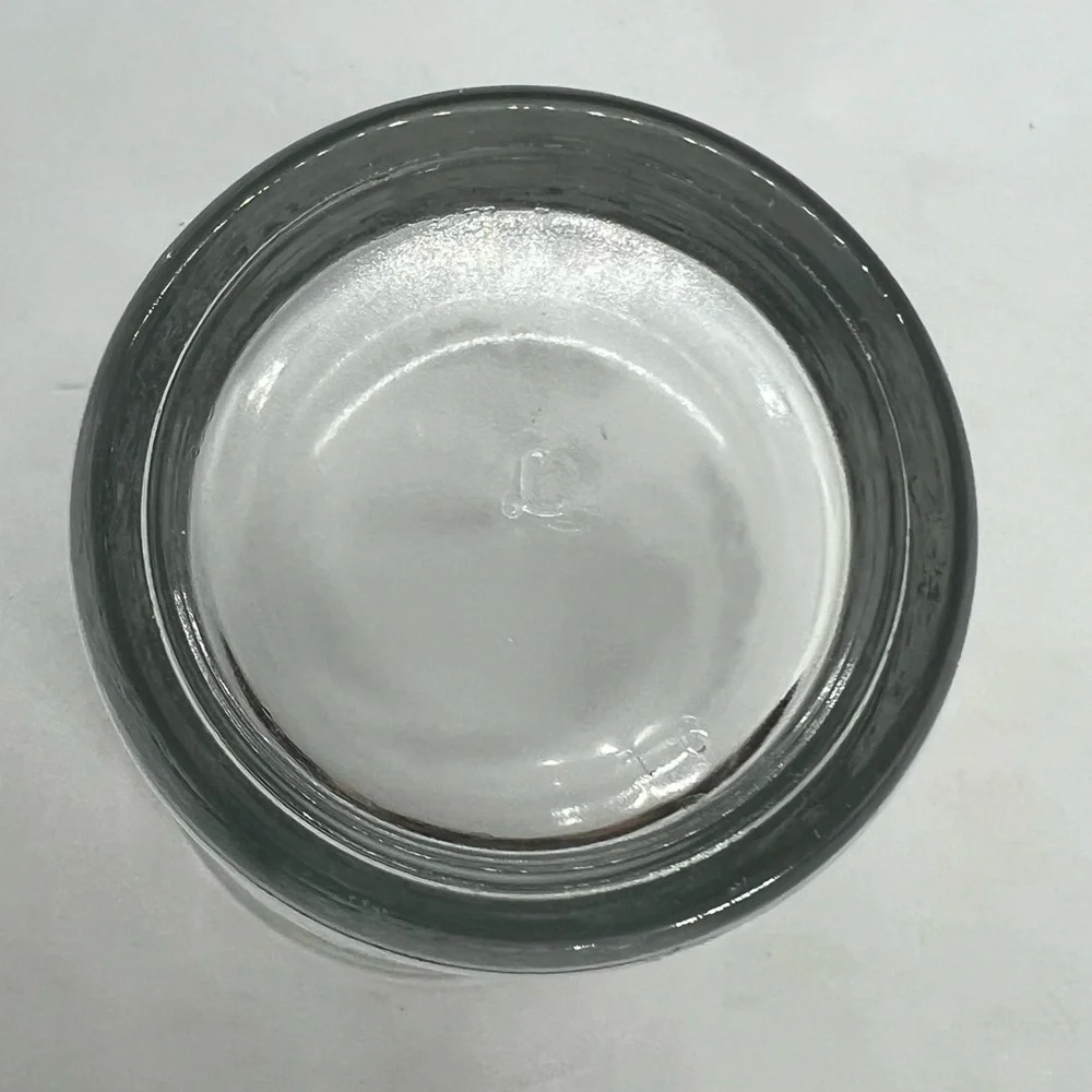 Vintage Set Of 5 Libbey MCM White Medallion Scroll 16oz Glasses